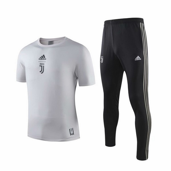 Entrenamiento Juventus Conjunto Completo 2019/20 Gris Negro